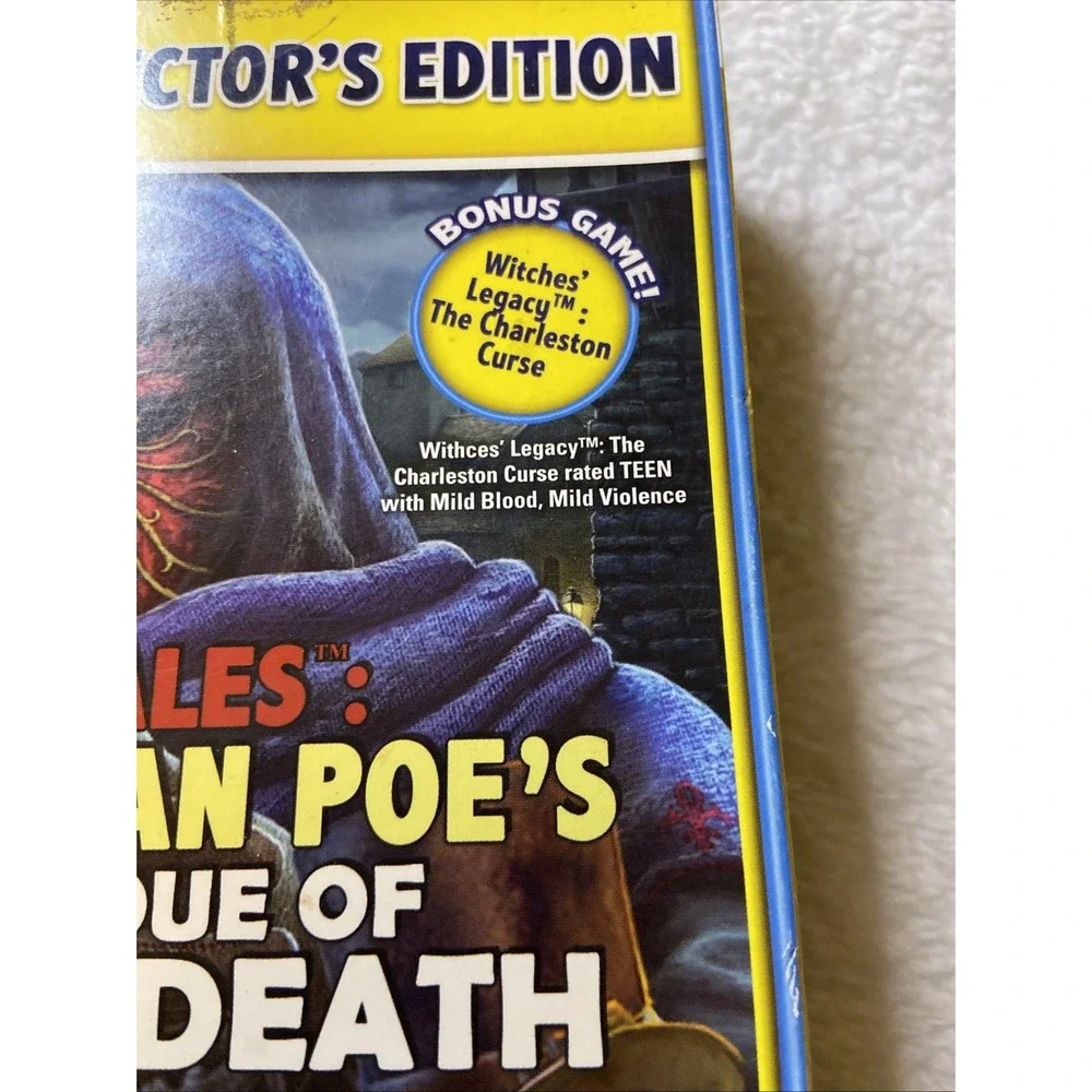 Dark Tales Edgar Allan Poes The Masque Of Red Death PC‎ Game Collectors Edition